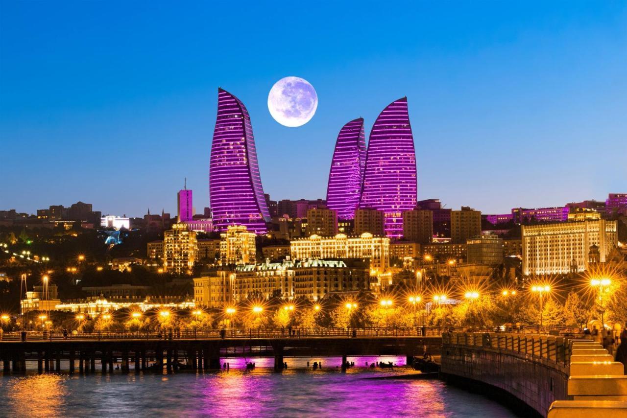 Best Center Hotel Баку Екстериор снимка